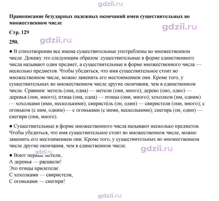 Скан решения номера 250