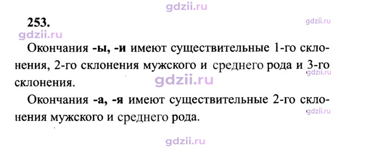 Скан решения номера 253