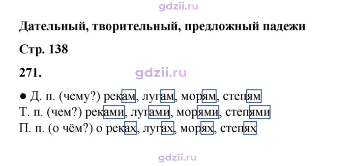Скан решения номера 271