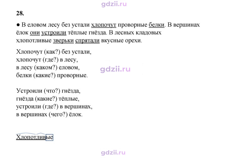 Скан решения номера 28