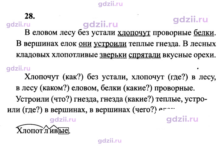 Скан решения номера 28