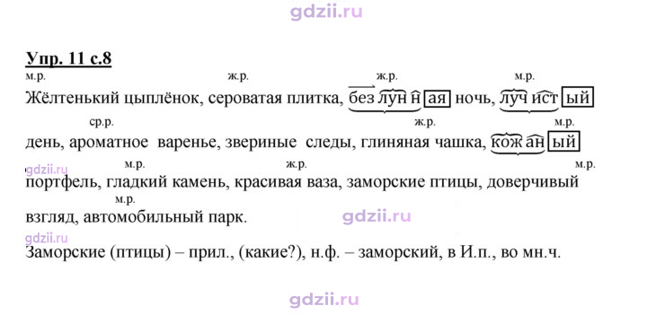 Скан решения номера 11