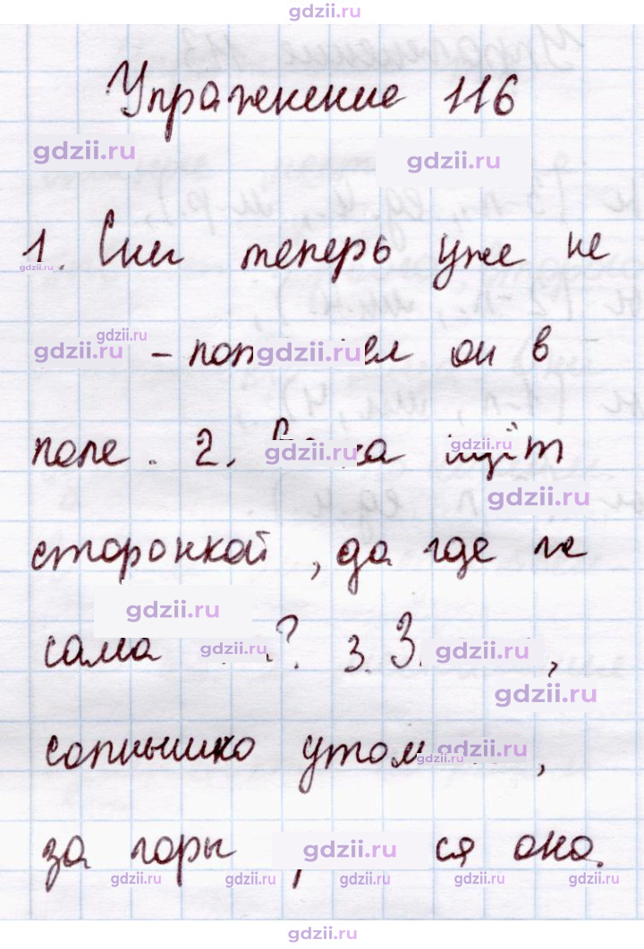 Скан решения номера 116