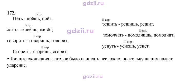 Скан решения номера 172