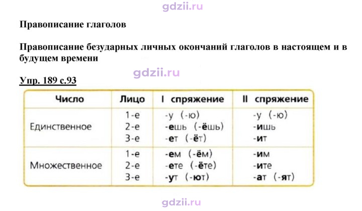 Скан решения номера 189