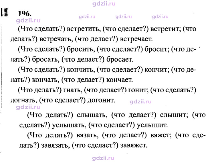 Скан решения номера 196