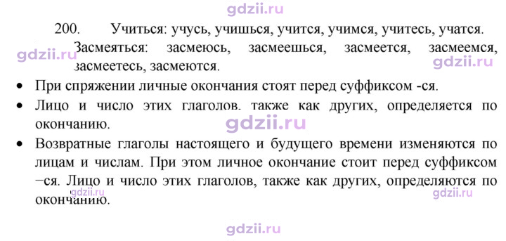 Скан решения номера 200