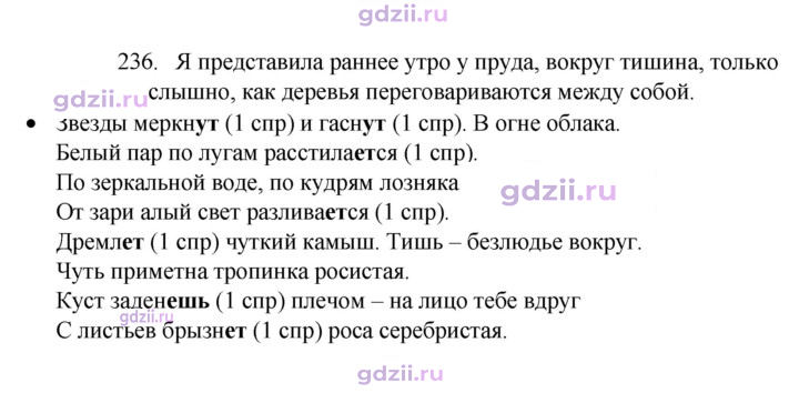 Скан решения номера 236