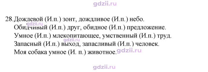 Скан решения номера 28
