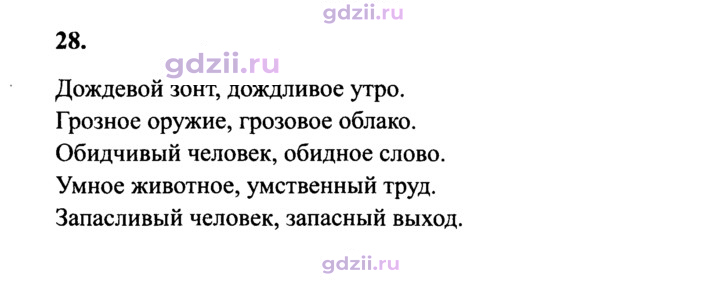 Скан решения номера 28