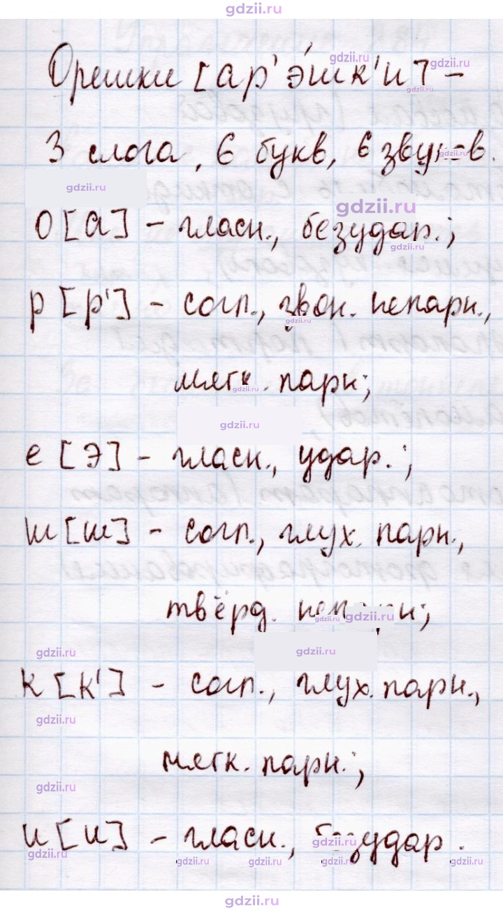 Скан решения номера 281