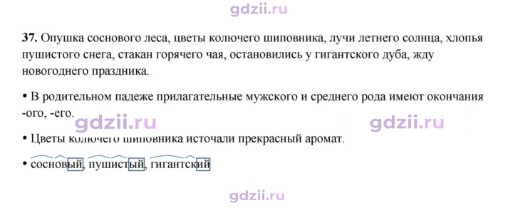 Скан решения номера 37
