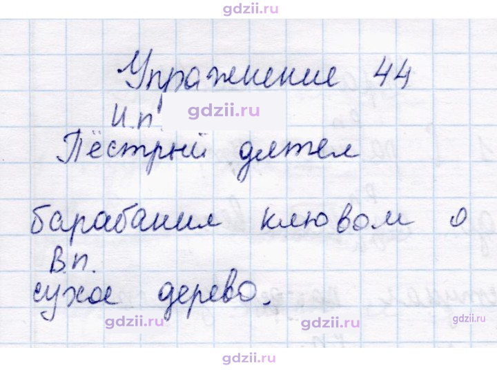 Скан решения номера 44