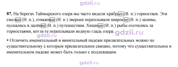 Скан решения номера 87