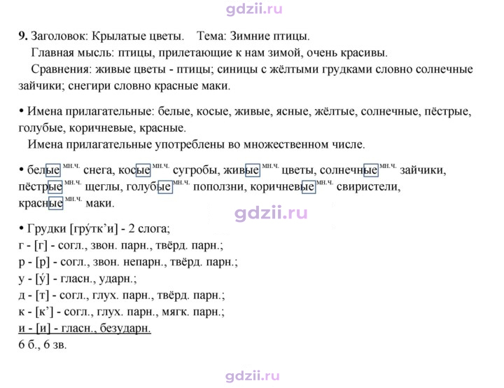 Скан решения номера 9