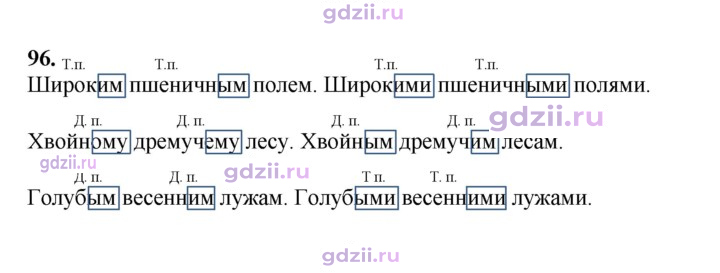 Скан решения номера 96