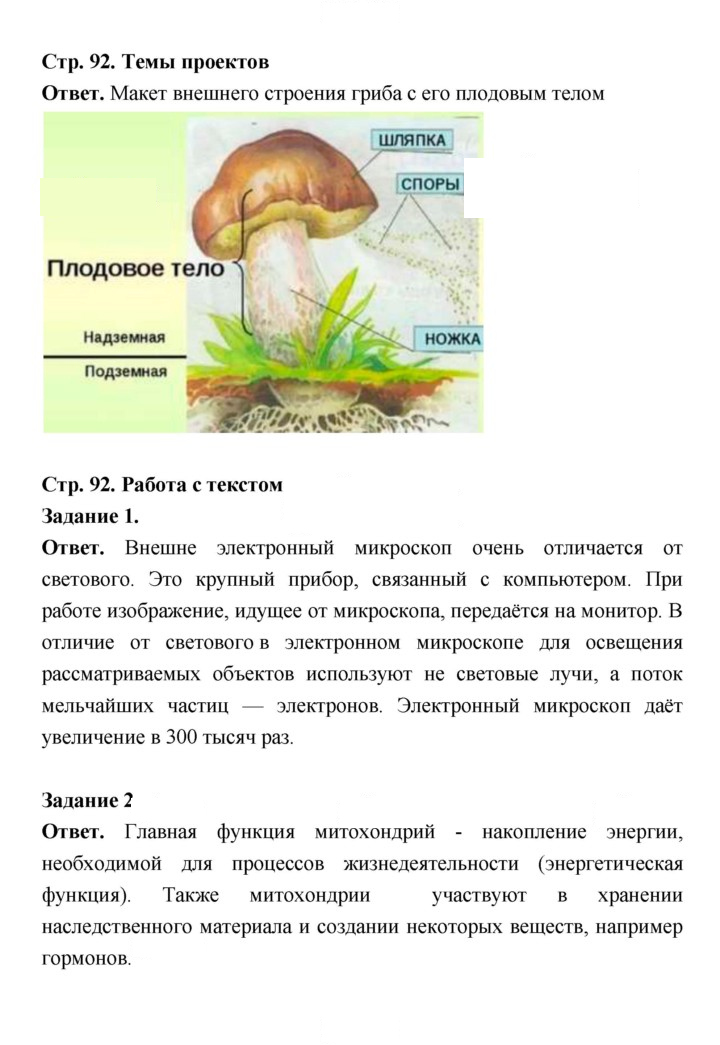 Скан решения номера 92