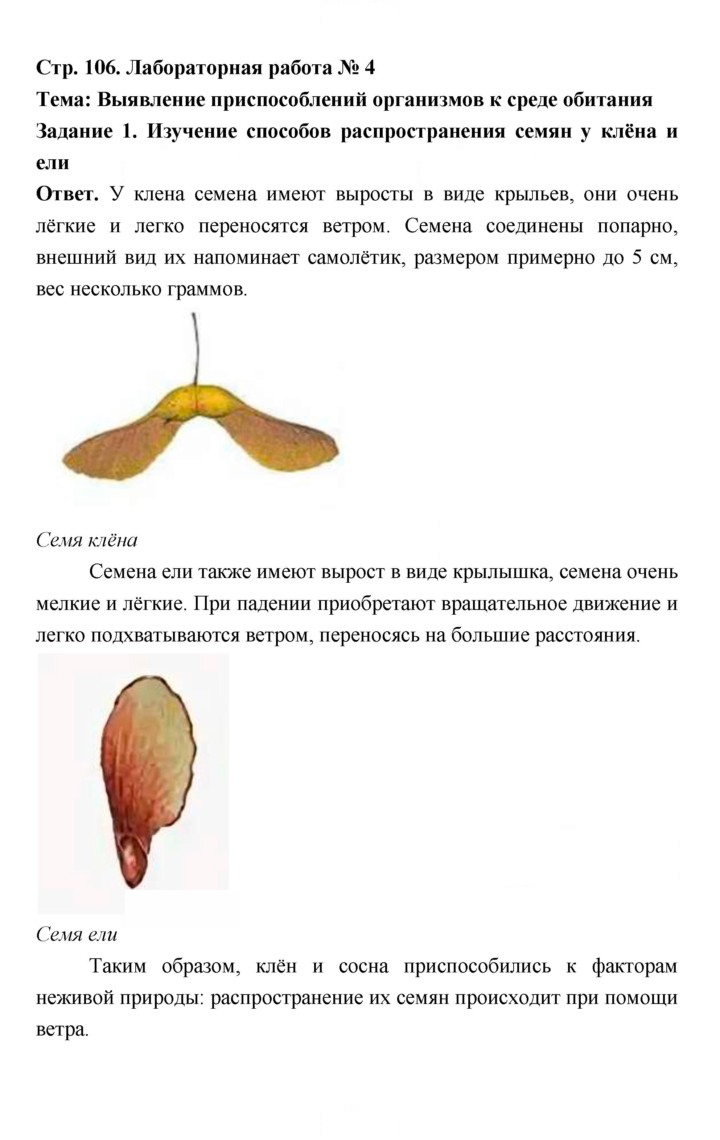 Скан решения номера 106
