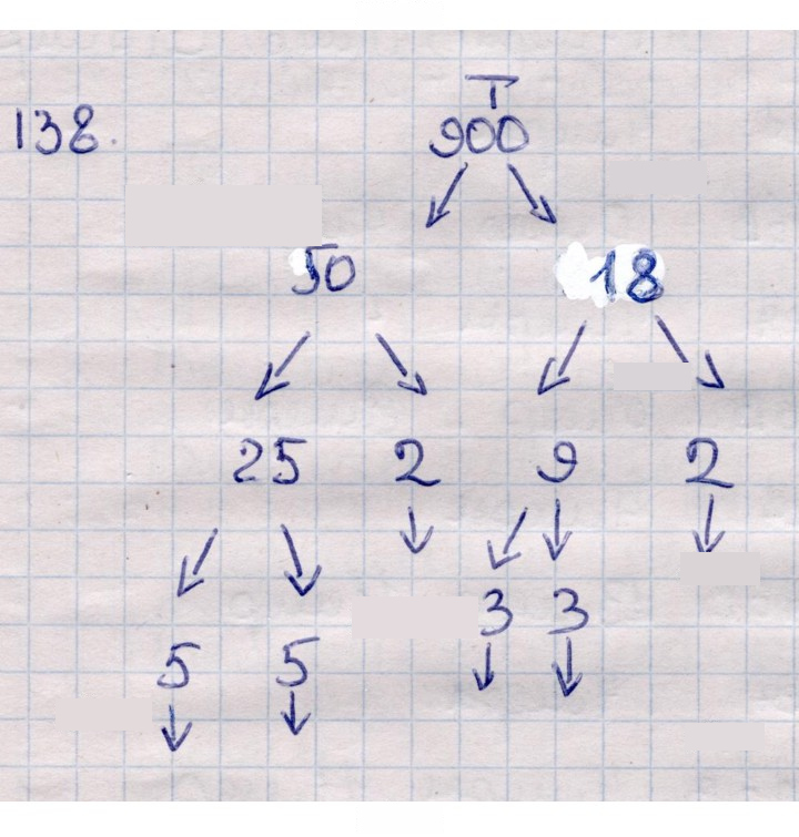 Скан решения номера 138
