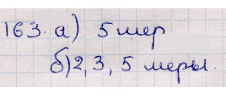 Скан решения номера 163