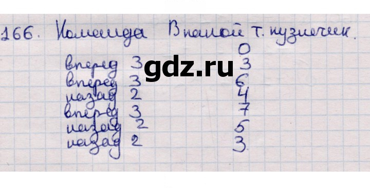 Скан решения номера 166