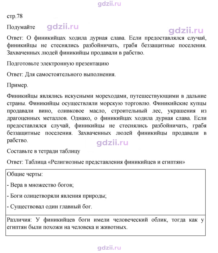Скан решения номера 78