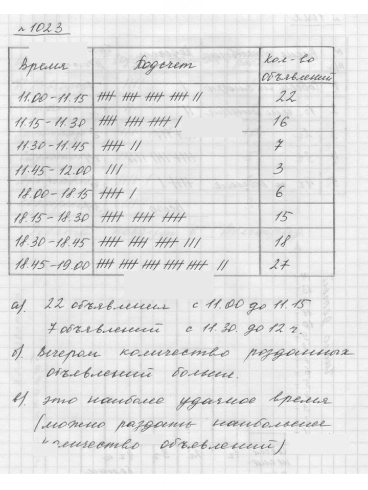 Скан решения номера 11.24 (1023)