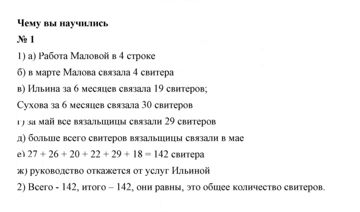 Скан решения номера 1