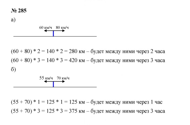 Скан решения номера 3.127 (285)