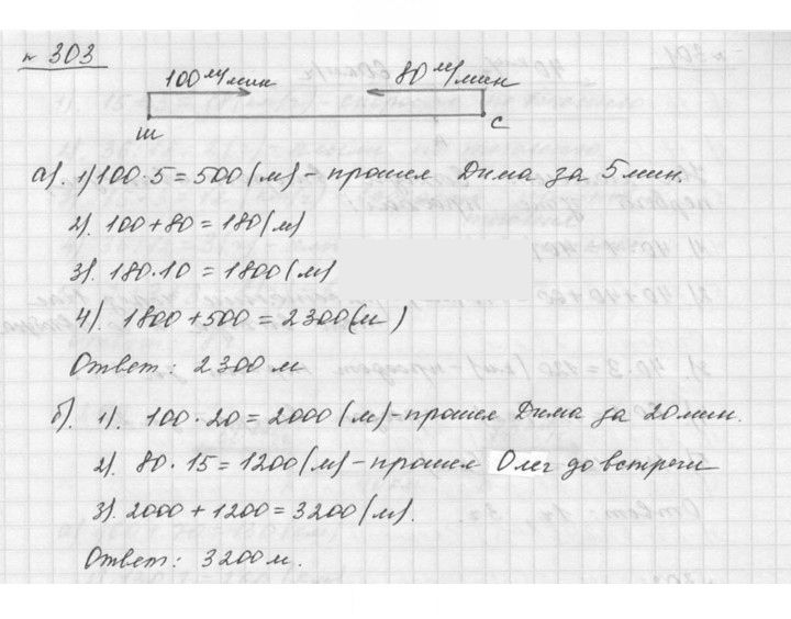 Скан решения номера 3.145 (303)
