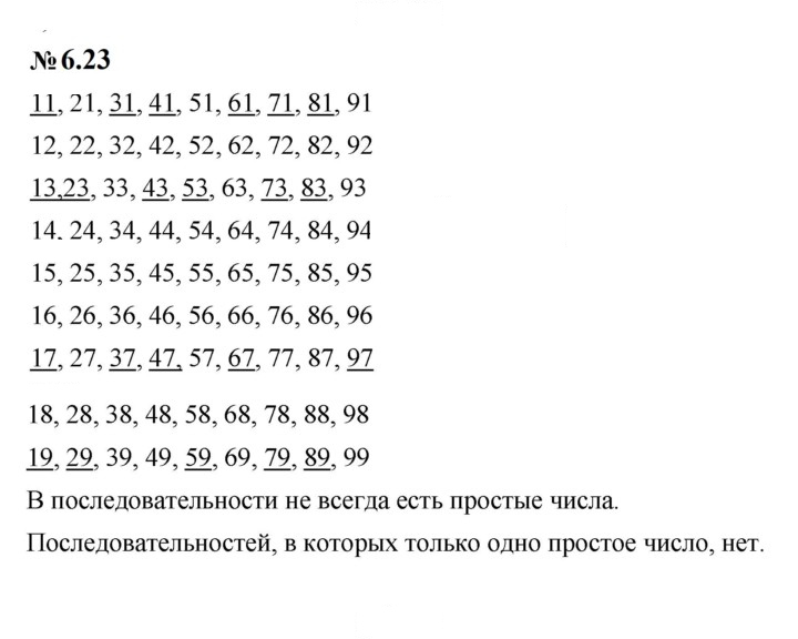 Скан решения номера 6.23 (441)