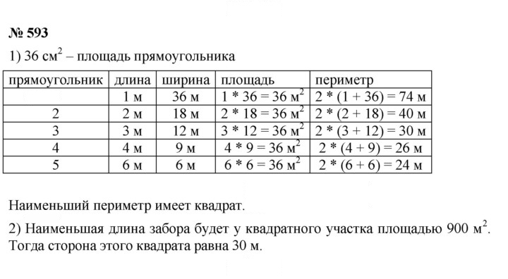Скан решения номера 7.71 (593)