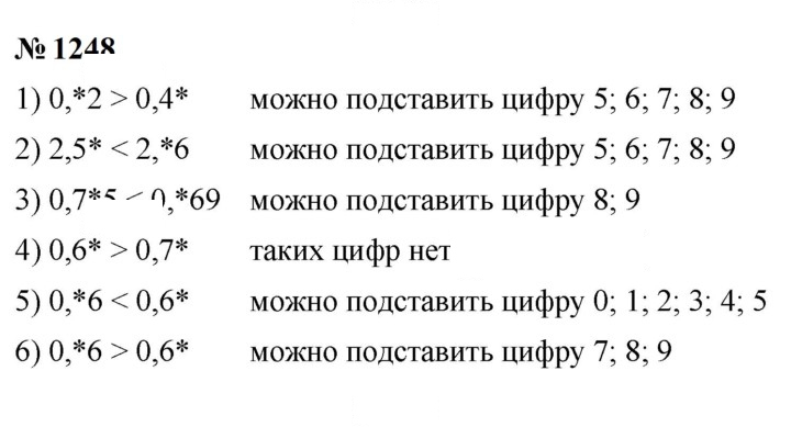 Скан решения номера 1248