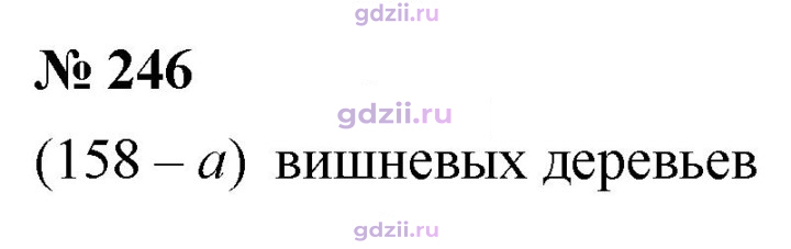 Скан решения номера 246