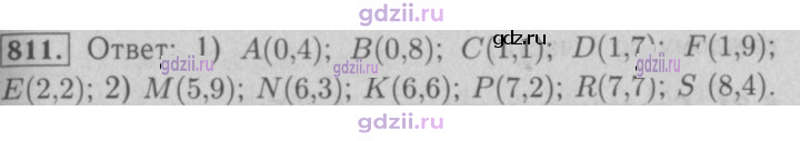 Скан решения номера 811