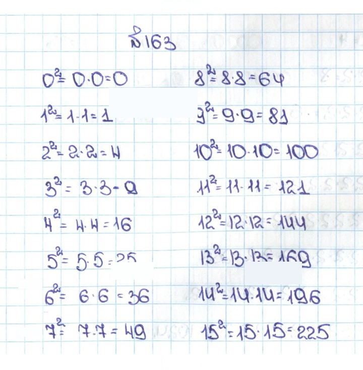Скан решения номера 1.163 (163)