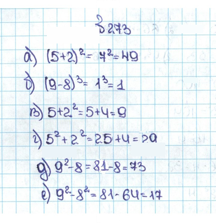 Скан решения номера 1.273 (273)
