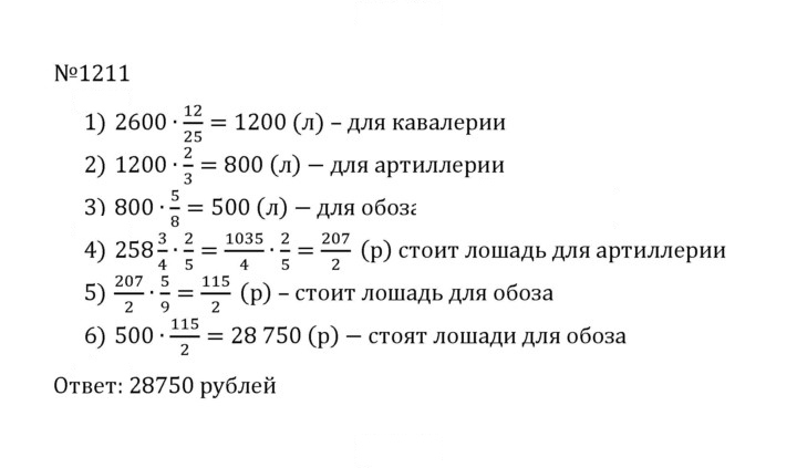 Скан решения номера 118 (1211)