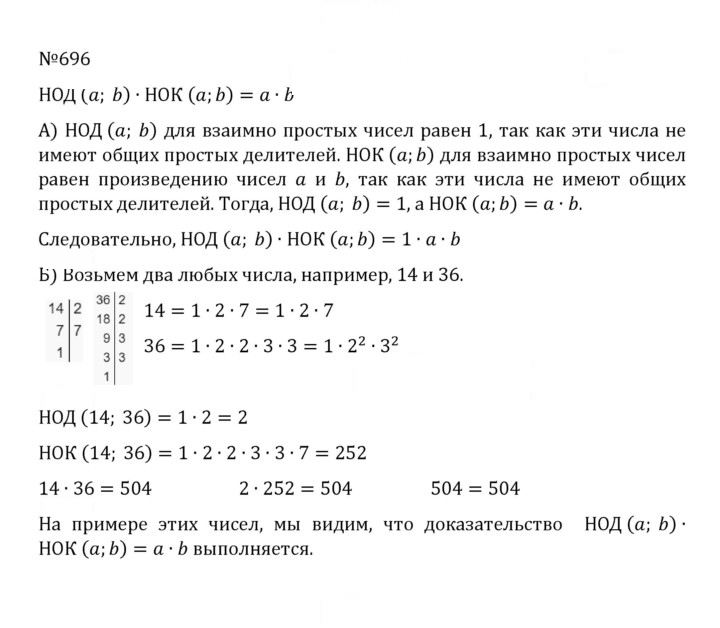 Скан решения номера 3.103 (696)
