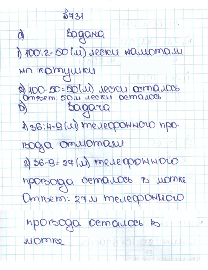 Скан решения номера 4.4 (731)