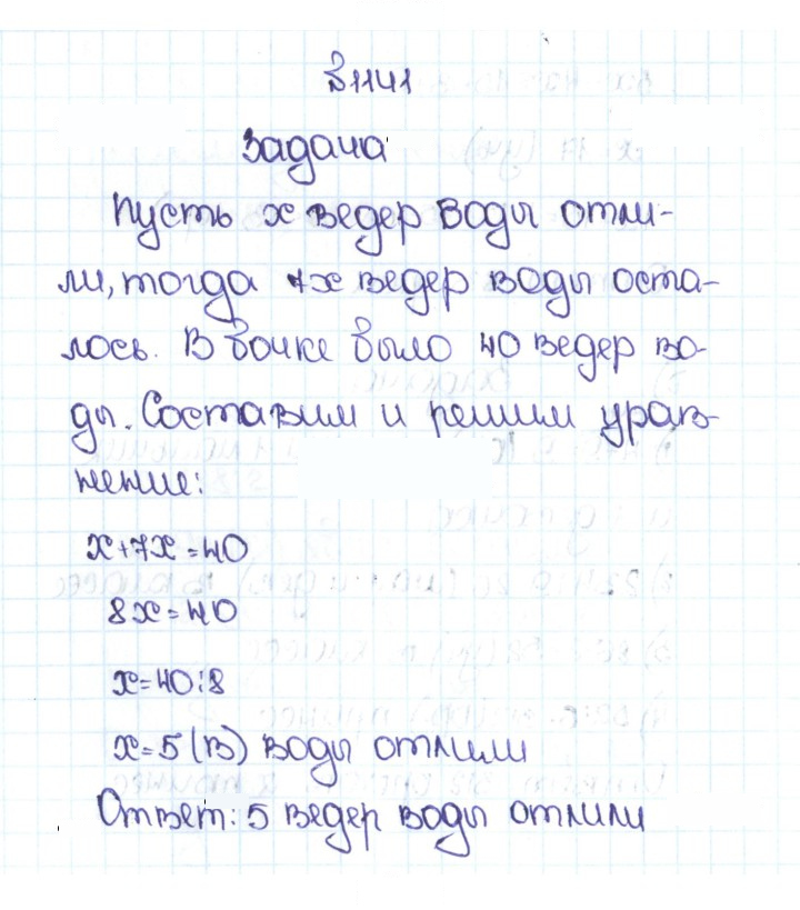 Скан решения номера 48 (1141)