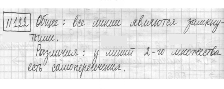 Скан решения номера 122