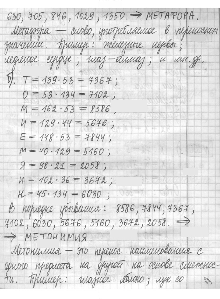 Скан решения номера 97