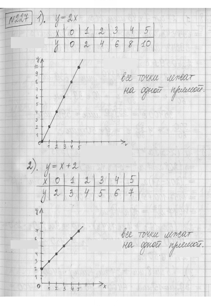 Скан решения номера 227