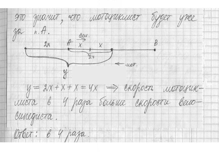 Скан решения номера 440