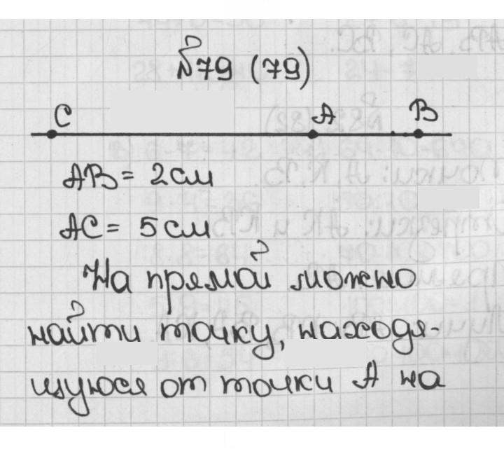 Скан решения номера 79 (79)