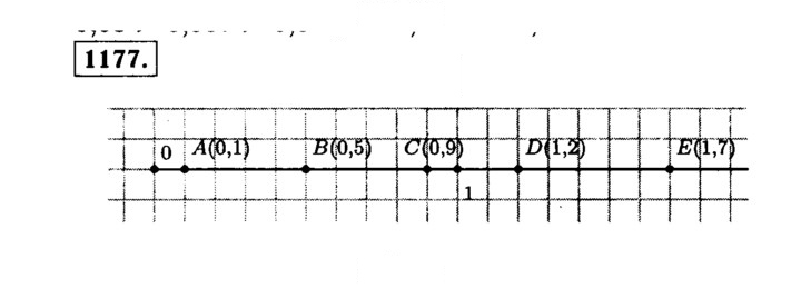 Скан решения номера 1177 (328)