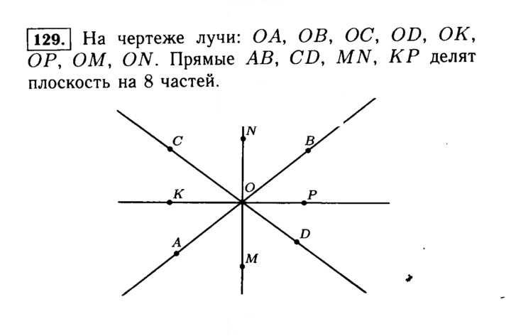 Скан решения номера 129 (129)