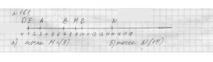 Скан решения номера 161 (161)