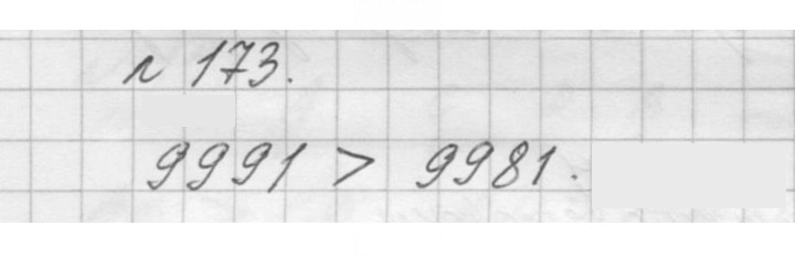 Скан решения номера 173 (173)